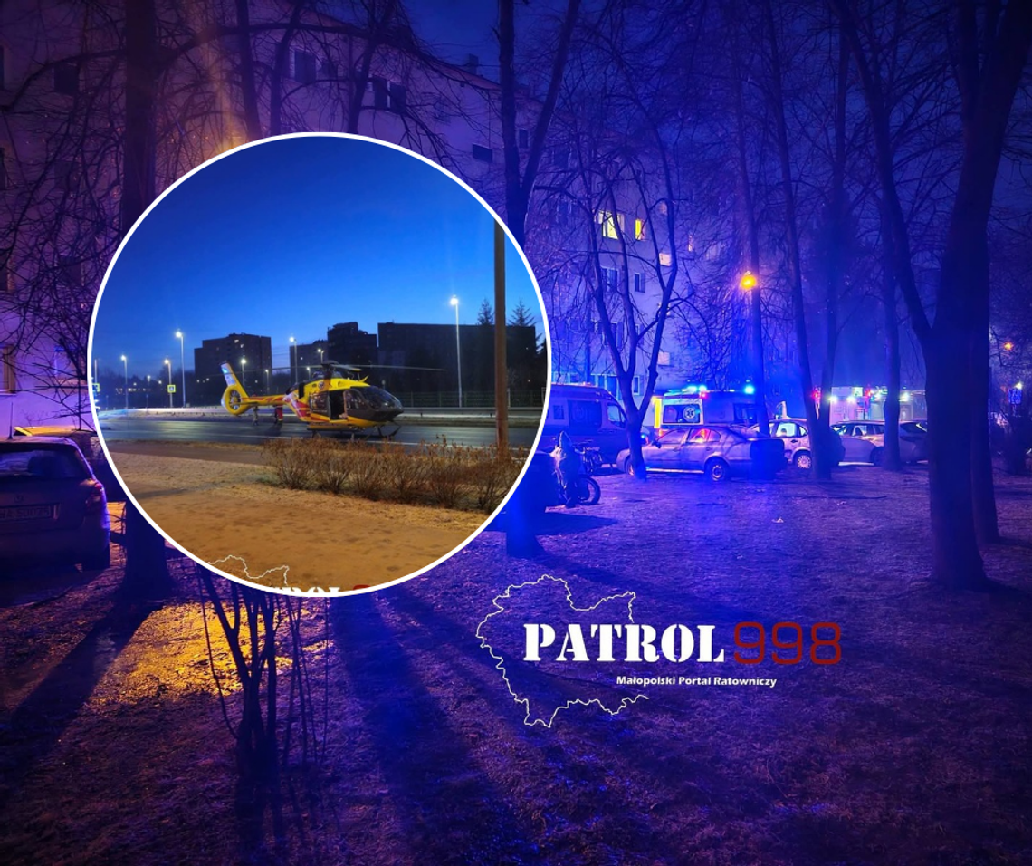 Kraków, ulica Armii Krajowej w Krakowie, Bronowice, Krowodrza, na sygnale, zatrucie czadem, śmierć 14-latki w Krakowie