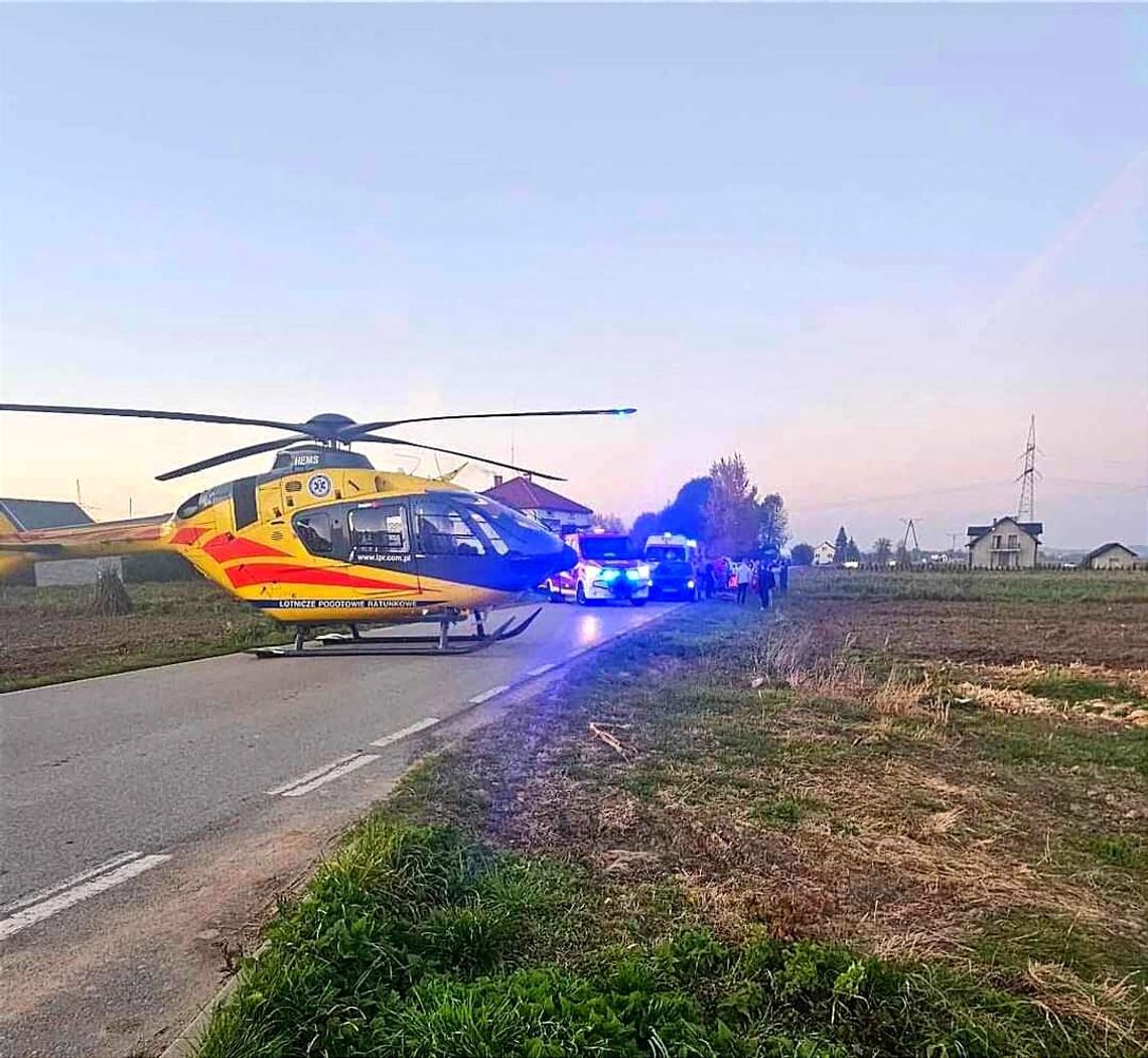 Tragedia w Uściu Solnym. Mężczyzna znaleziony w rowie nie żyje