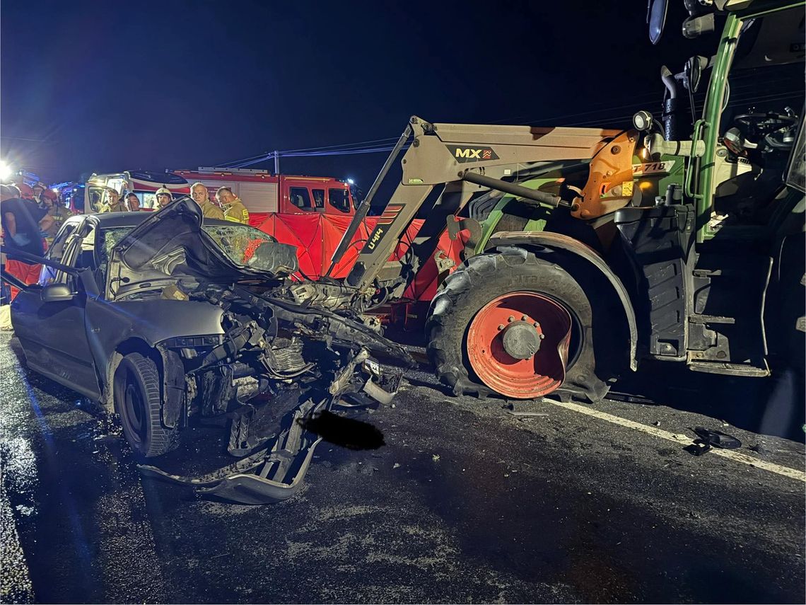 Zabierzów Bocheński, tragiczny wypadek, śmiertelny wypadek, powiat wielicki, na sygnale, akcja ratunkowa