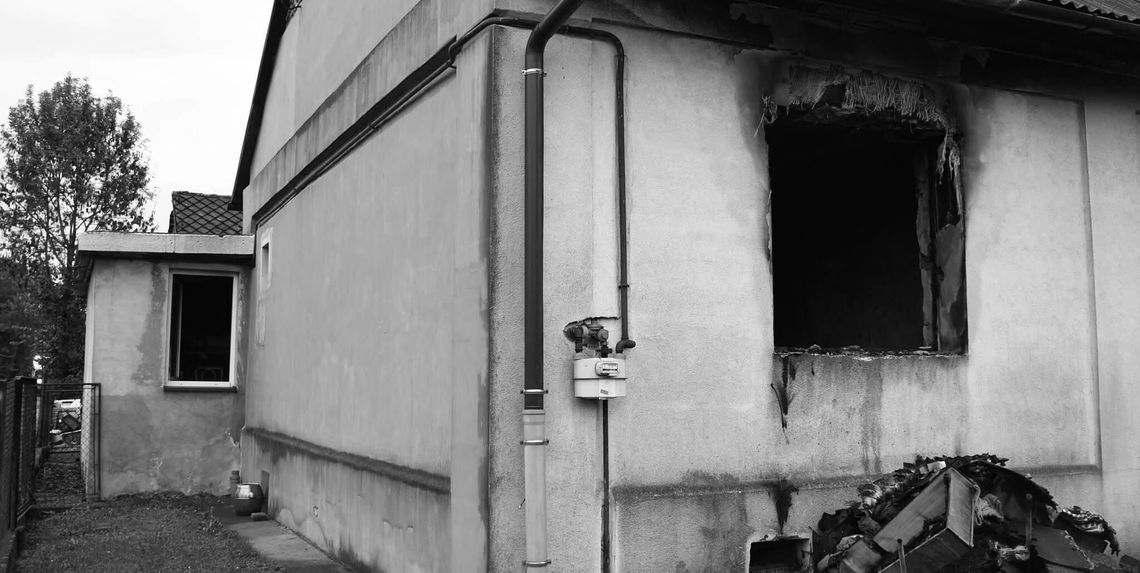 Włosienica, powiat oświęcimski, straż pożarna, tragiczny finał pożaru, pożar budynku jednorodzinnego, akcja strażaków