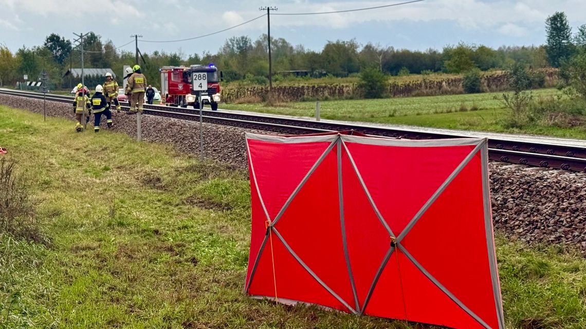 Chorzelów, Podkarpacie, dziadek z wnuczką, śmierdzi dziadka z wnuczką, śmiertelne potrącenie dziadka z wnuczką, dziadek z wnuczką potrąceni przez szynobus