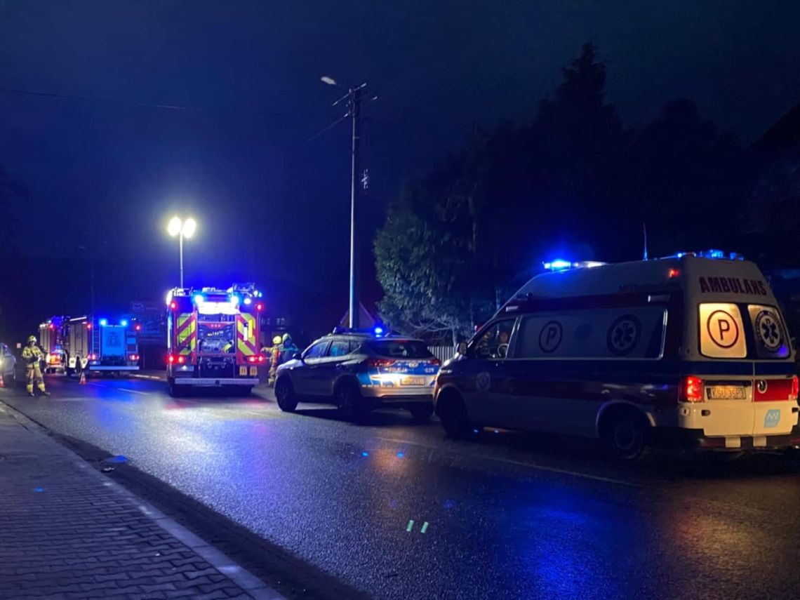 Tragiczny wypadek w Makowie Podhalańskim. Rowerzysta zginął pod kołami ciężarówki [FOTO]