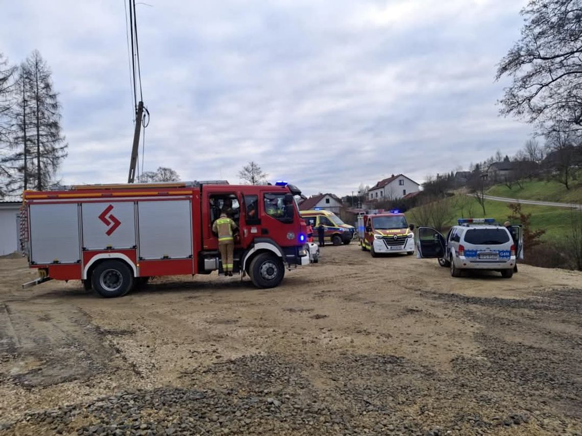 Tragiczny wypadek w Rzepienniku Biskupim. 54-latek znaleziony martwy w potoku