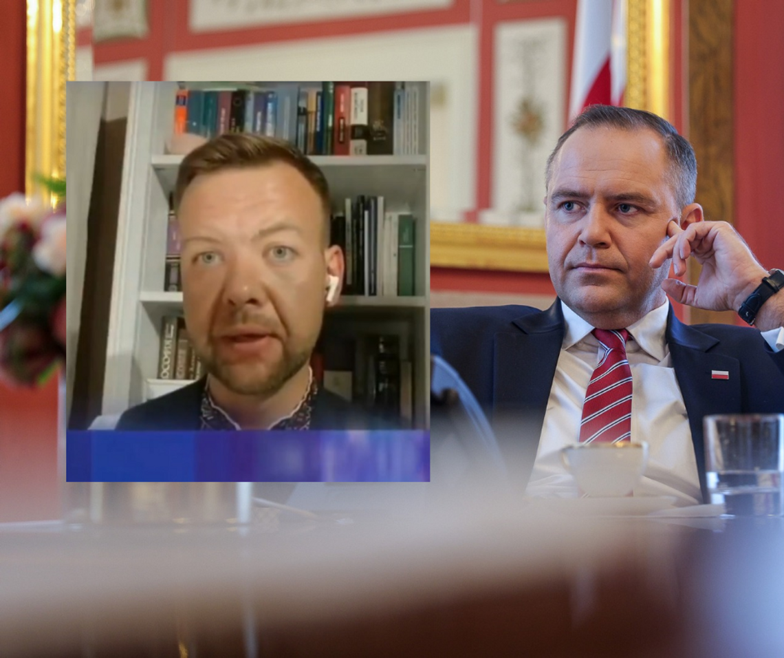 Karol Nawrocki, Polsat News, prezydent RP, prezydent Karol Nawrocki, Witali Mazurenko, skandaliczna wypowiedź, Nawrocki, Mazurenko