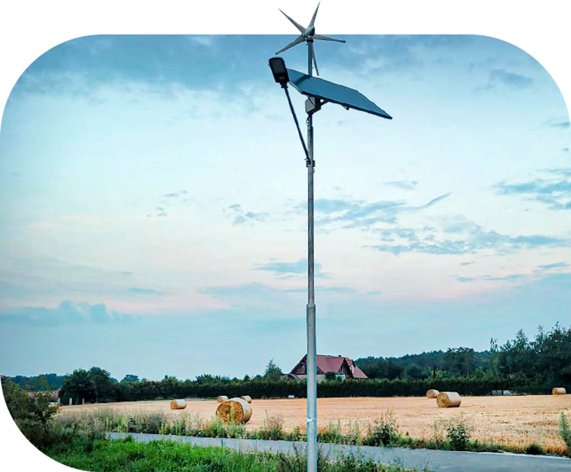 Uliczne lampy solarne i hybrydowe: ekonomiczne oświetlenie LED dla miast i gmin