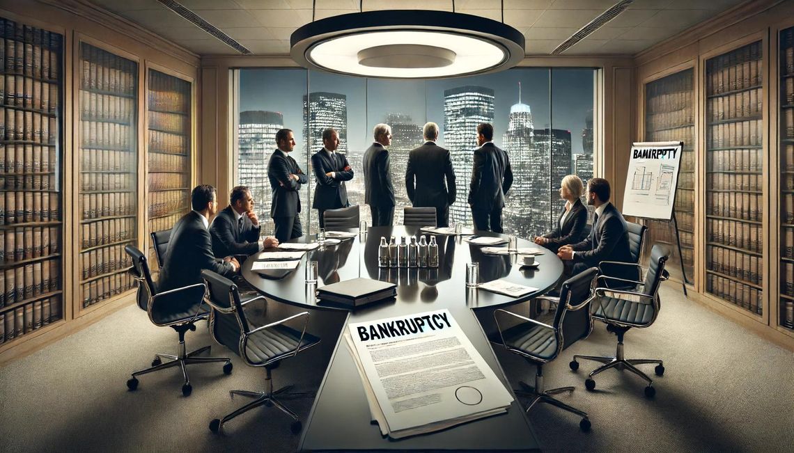 Na zdjęciu grafika przedstawiająca biuro dużej firmy