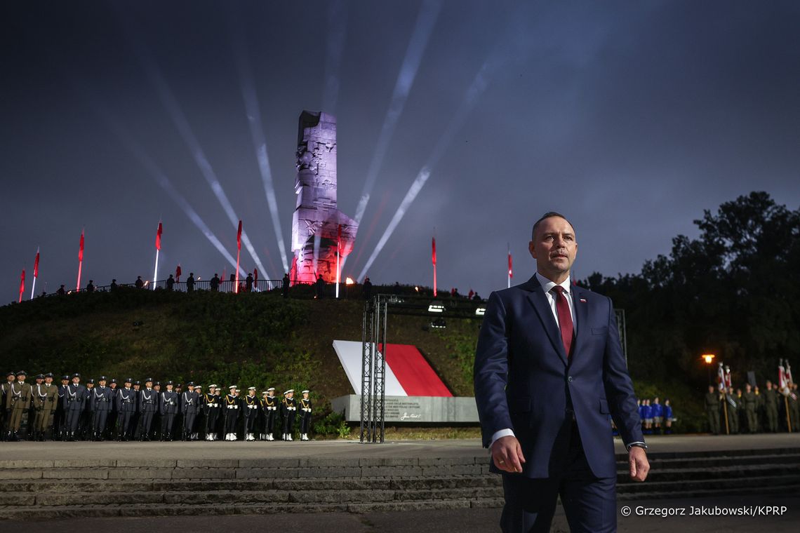 Wieluń, Gdańsk, Westerplatte, 86 rocznica wybuchu II wojny światowej, obchody na Westerplatte, obchody w Wieluniu, Karol Nawrocki, prezydent RP, prezydent Karol Nawrocki