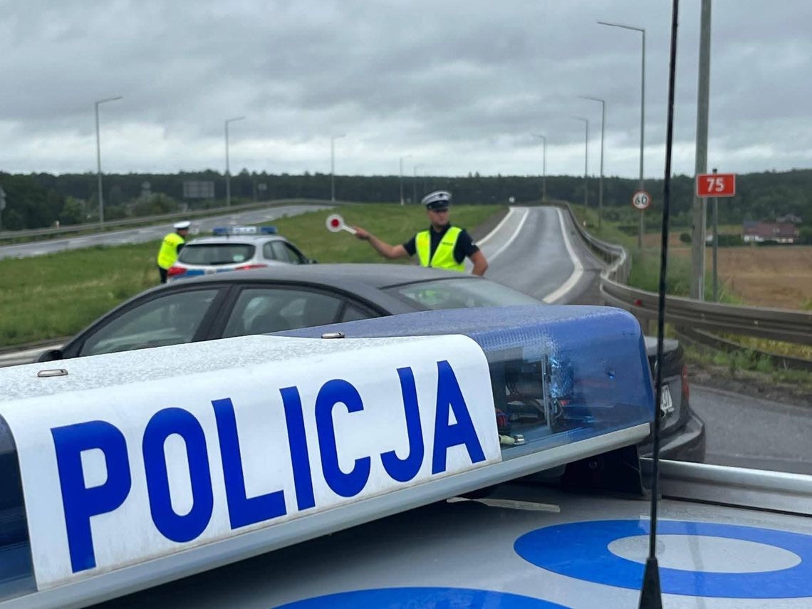 Pirat drogowy, powiat brzeski, utrata prawa jazdy, Brzesko, policjanci, wysoki mandat, Sufczyn