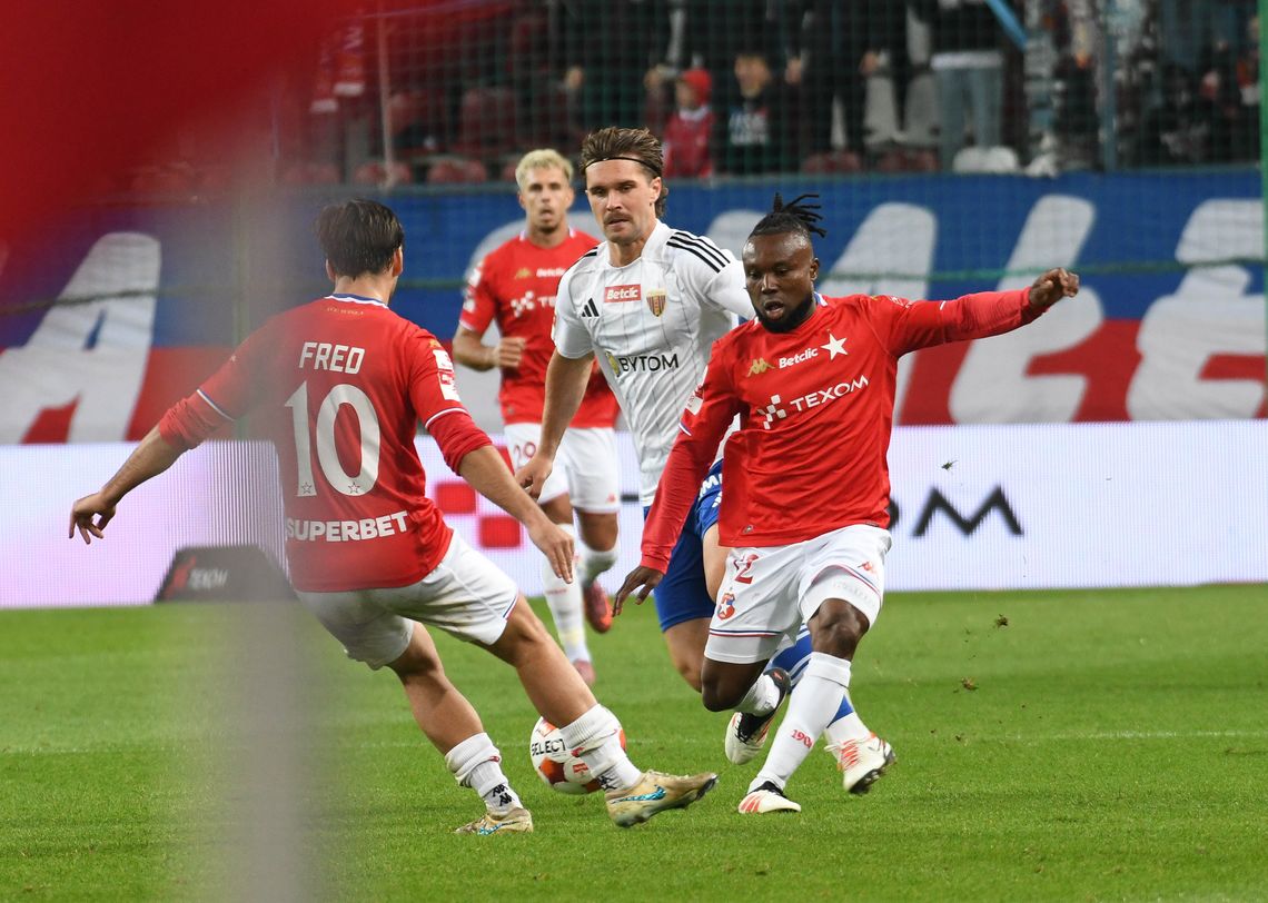 Wisła Kraków, Polonia Bytom, pierwsza liga, piłka nożna, Kraków, Betclic 1 Liga, piłkarskie emocje, galeria zdjęć, relacja