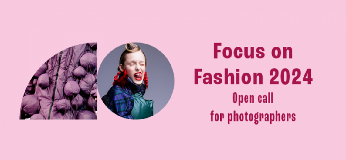 Na zdjęciu plakat promujący wystawę fotografii mody „Focus on Fashion”