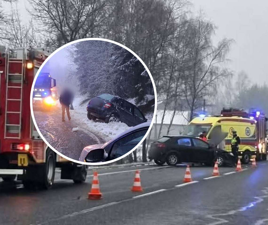 Skawa, Skomielna Biała, wypadek drogowy, Zakopianka, dk7, chyżnianka, wypadki drogowe, wypadkowy wieczór