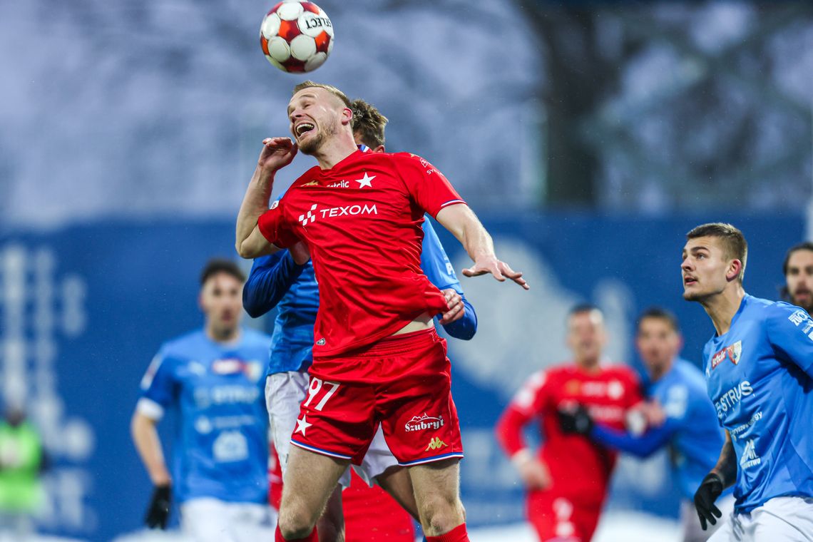 Wisła Kraków remisuje w Siedlcach. Pogoń postawiła się piłkarzom Białej Gwiazdy Wisła Kraków, Pogoń Siedlce, piłka nożna, betclic pierwsza liga, Siedlce, biała gwiazda, Kraków