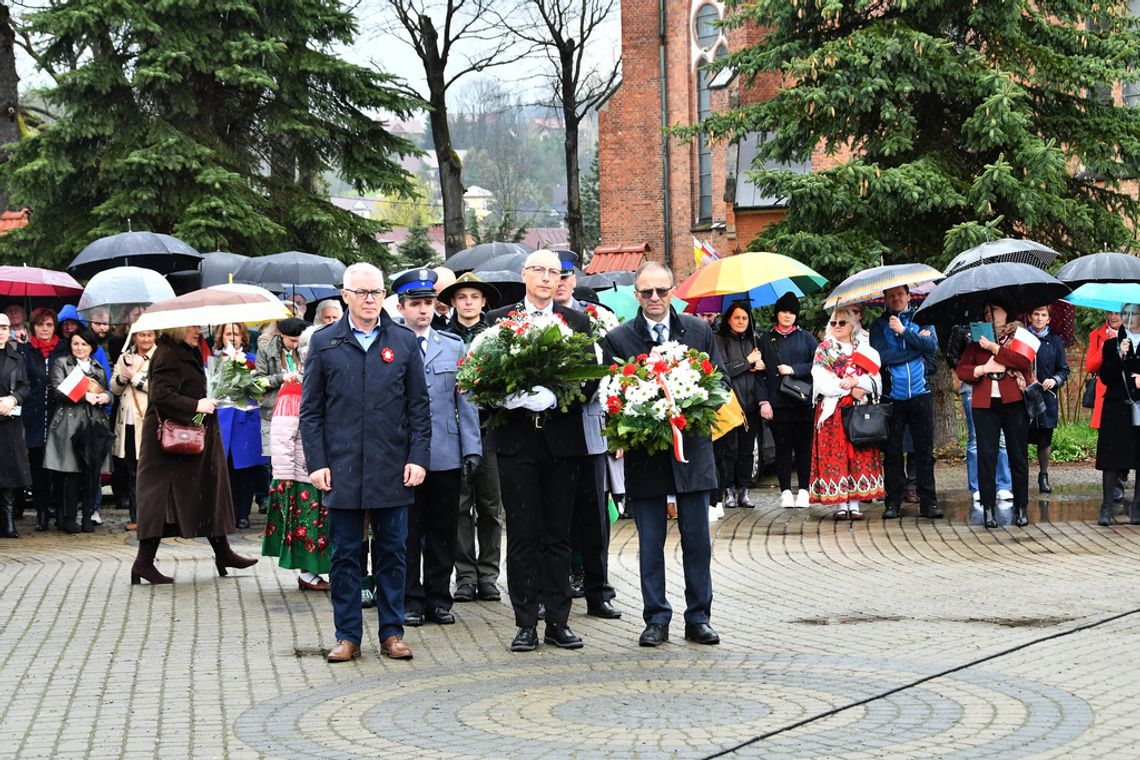 Witaj Maj! Trzeci Maj, u Polaków błogi raj! Fotorelacja z Rabki-Zdroju