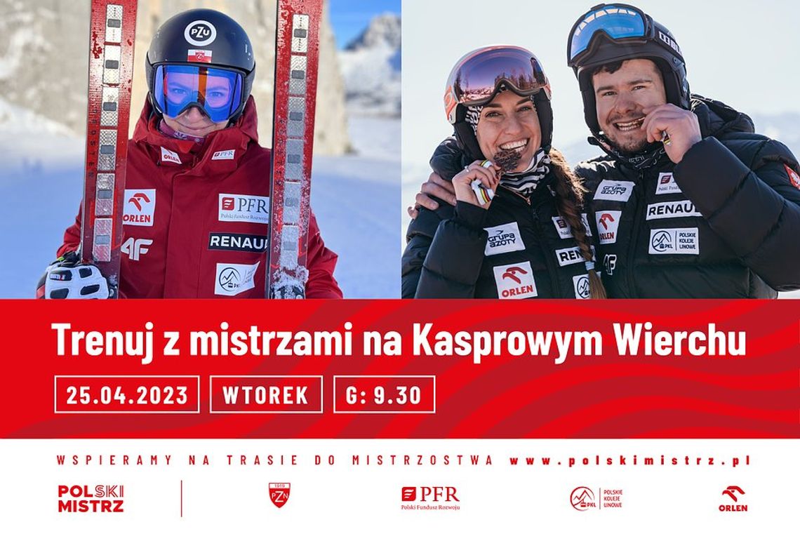 Wyjątkowe spotkanie i trening z mistrzami na Kasprowym Wierchu