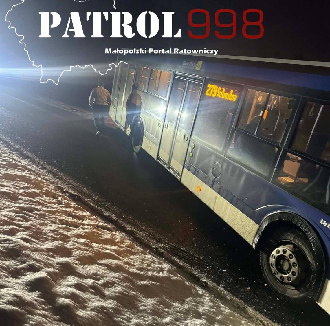 Gmina Liszki, powiat krakowski, autobus MPK, wypadek autobusu MPK, Jeziorzany