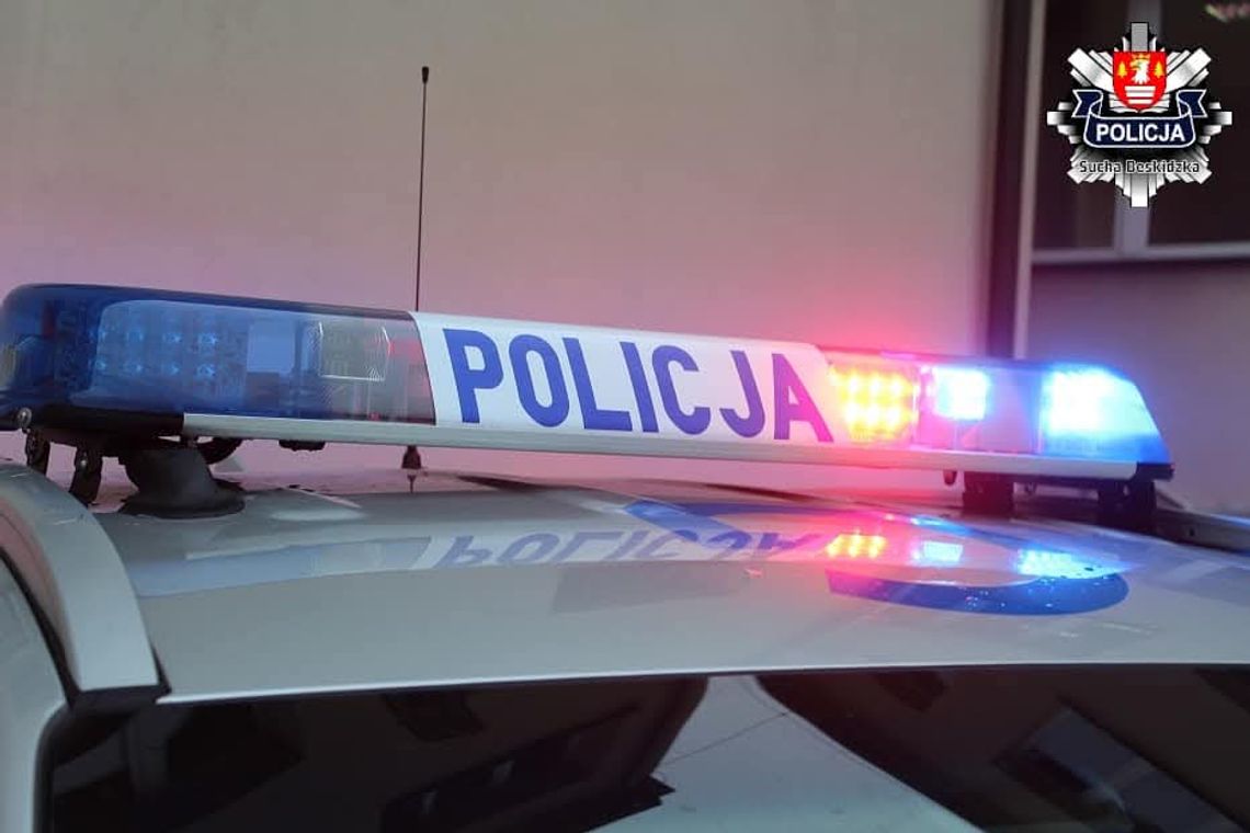 Osielec, policja, wypadek drogowy, powiat suski, sucha beskidzka, akcja ratunkowa, potrącenie dziecka, wypadek drogowy