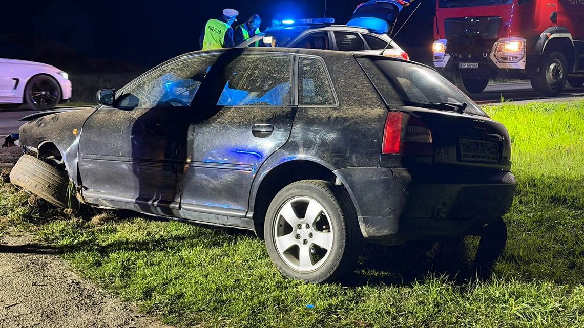 Dąbrowa Tarnowska, powiat dąbrowski, dk 73, na sygnale, akcja ratunkowa, wypadek drogowy, wypadek samochodowy