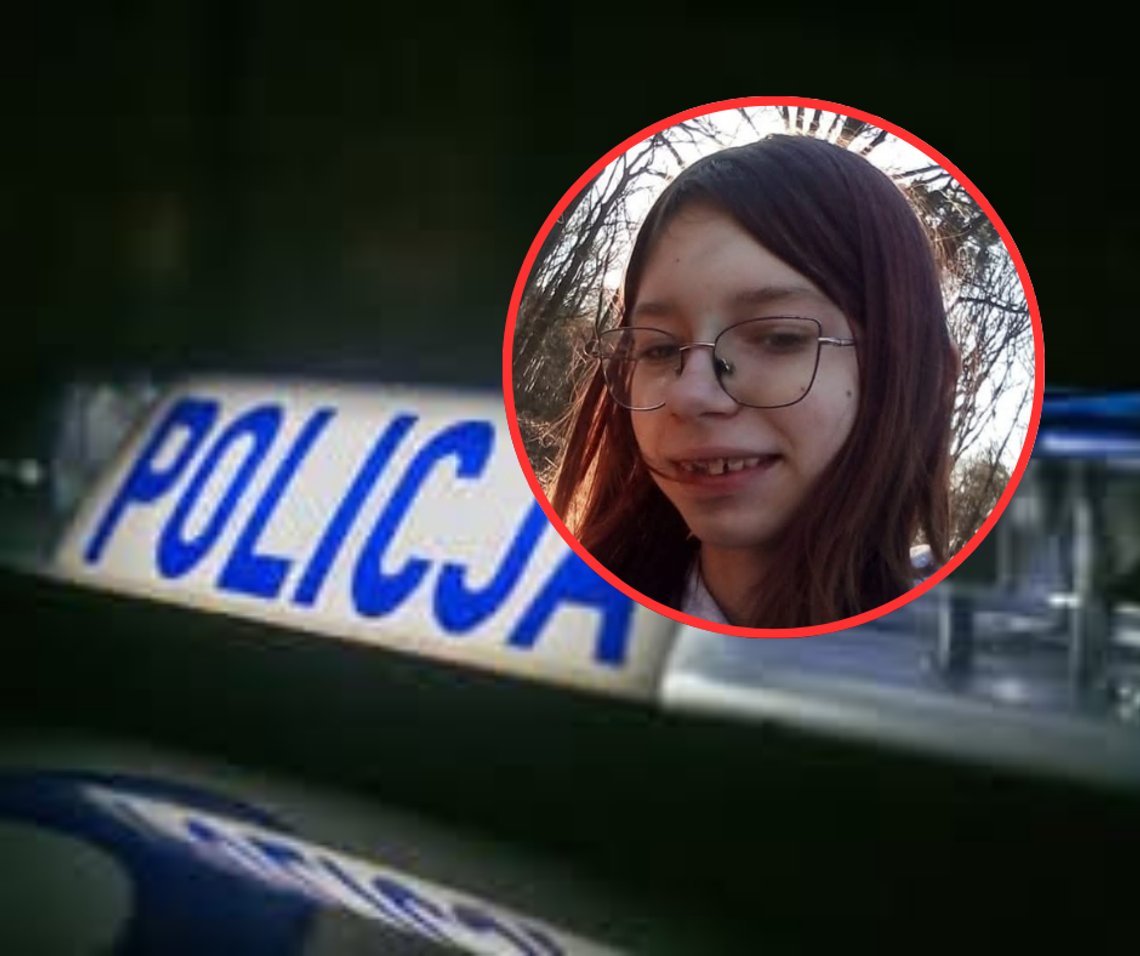 Oliwia Cyper, zaginęła dwunastoletnia Oliwia Cyper, wadowicka policja, policja, poszukiwania 12-letniej Oliwii Cyper, na sygnale