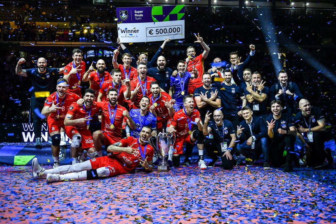 ZAKSA najlepsza w polskim finale siatkarskiej Ligi Mistrzów