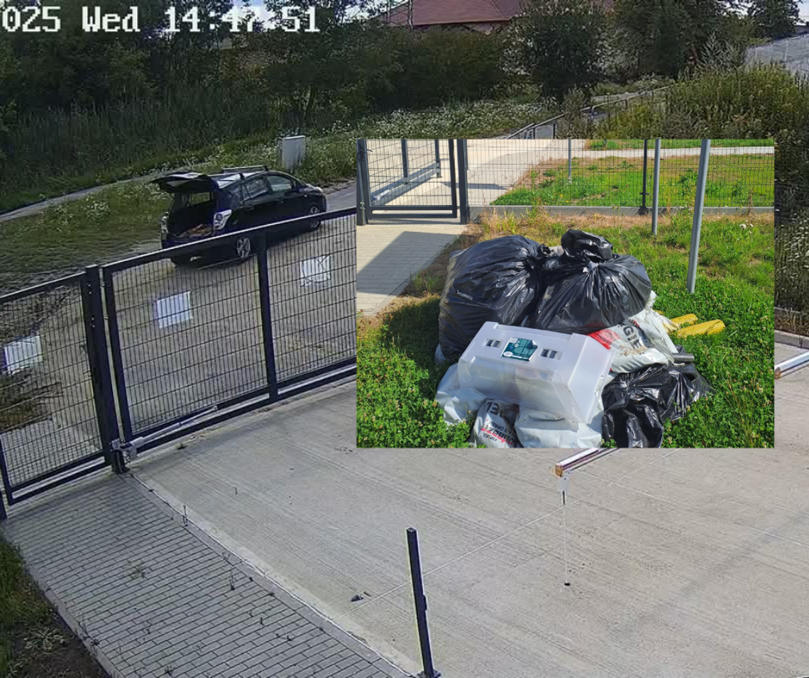porzucenie odpadów, kara za śmieci, mandat za śmieci, Wojnicz, PSZOK, porzucanie śmieci