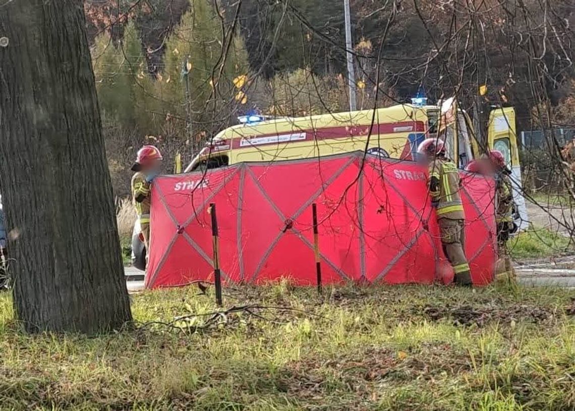 Sucha Beskidzka, powiat Suski, na sygnale, wypadek w powiecie suskim