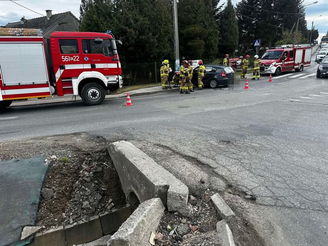 Zderzenie w Wieliczce! Jedna osoba poszkodowana, utrudnienia w ruchu [FOTO]