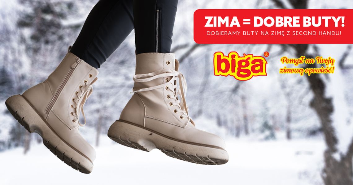 Zima = dobre buty! Dobieramy buty na zimę z second handu!