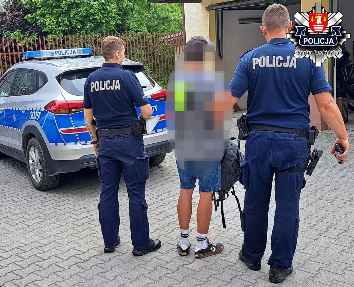 Zatrzymany za kradzież 44 latek.