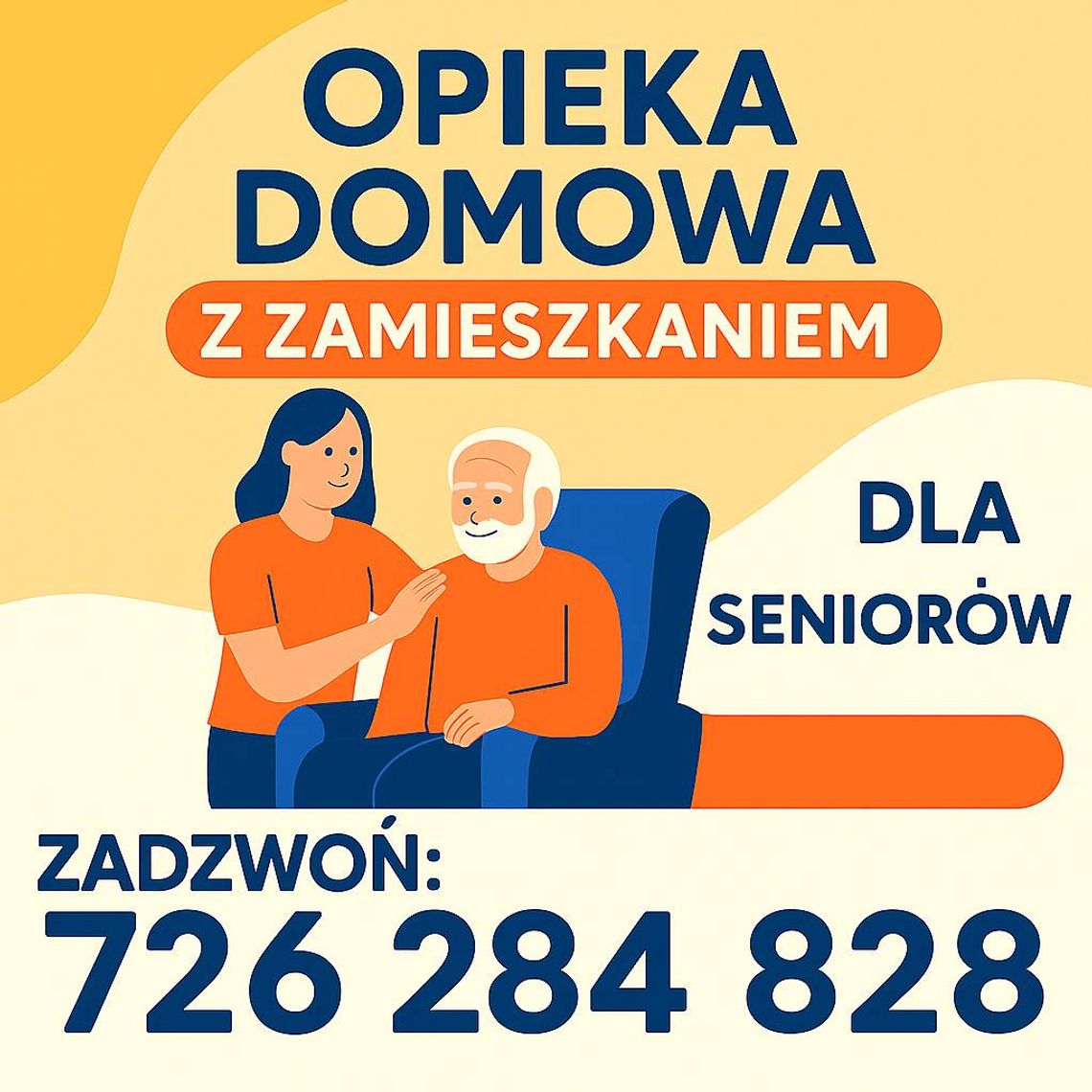 Całodobowa opieka seniora z zamieszkaniem Kraków Zamów opiekę