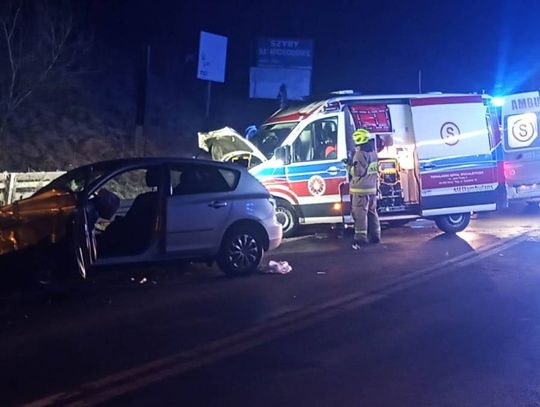 Waksmund. Ambulans nie udzielił pierwszeństwa. Cztery osoby ranne