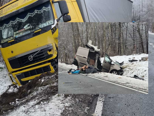 Wypadek w powiecie tarnowskim. Jedna osoba w stanie ciężkim