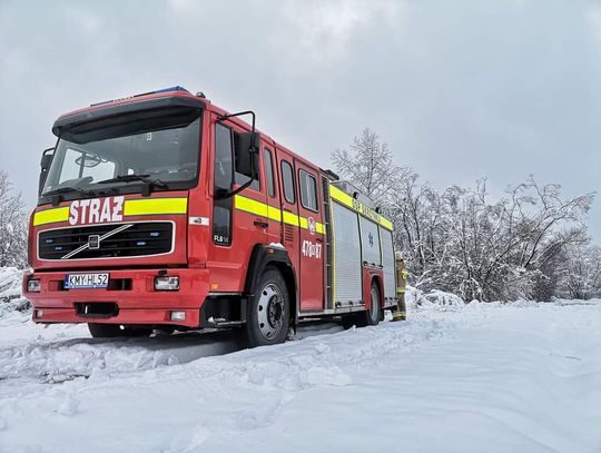 Pracowity weekend strażaków na terenie gminy Dobczyce