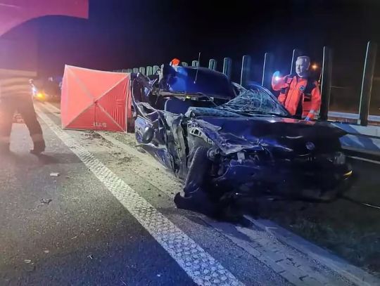 Makabryczny wypadek na autostradzie A4 w powiecie tarnowskim
