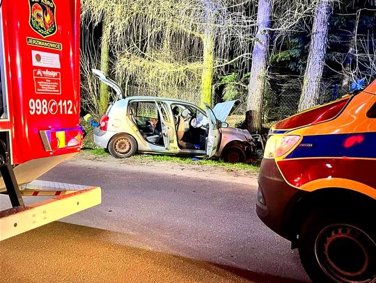 Groźny wypadek w miejscowości Sąspów. Pięć osób rannych
