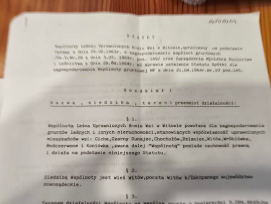 Anarchia na Podhalu! Ostry spór o statut Wspólnoty Leśnej 8 Wsi w Witowie