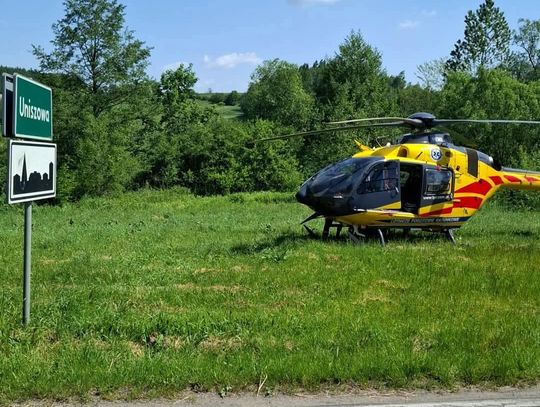 90-letni kierowca potrącił rowerzystkę. Tragiczny finał wypadku w Uniszowej [ZDJĘCIA]