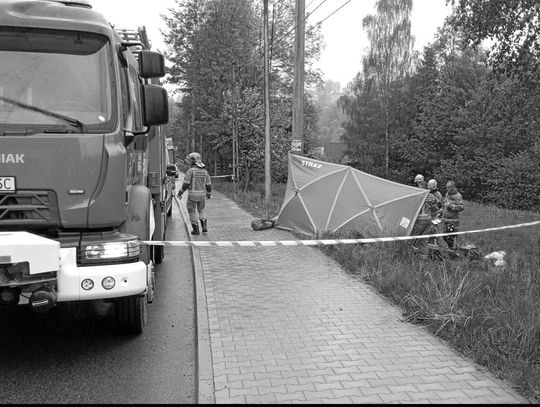 Śmiertelny wypadek na crossie w Nowym Targu. Publikujemy zdjęcia z miejsca zdarzenia