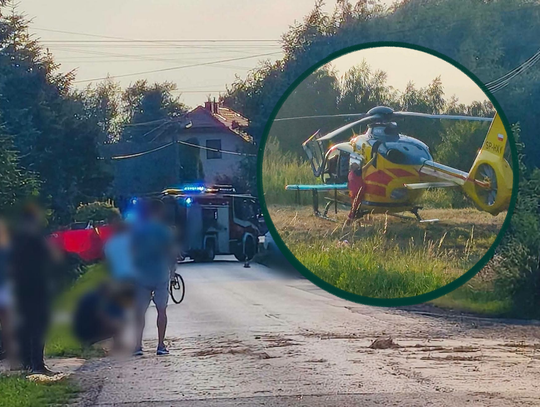 Tragiczny wypadek w Mietniowie. Motocyklista wpadł do rowu i zginął na miejscu