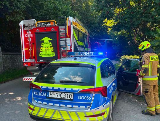Bus zderzył się z autobusem w Balicach. Służby interweniowały na miejscu