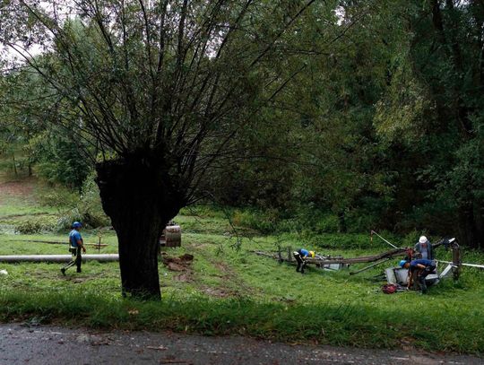 Wojewoda w Ciężkowicach po nawałnicach. Trwa szacowanie ogromnych strat
