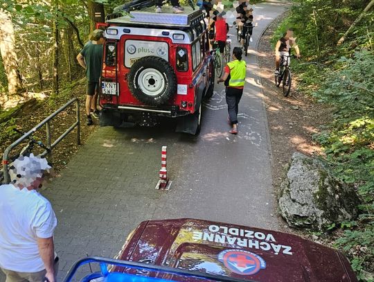 Groźny wypadek w Przełomie Dunajca. Kajakarz był pod wodą