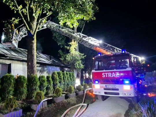 Groźny pożar grill-baru w Szczawnicy. W nocy interweniowało kilka jednostek