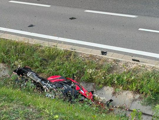 Tragiczny wypadek na DK94 w Wieliczce. Nie żyje motocyklista