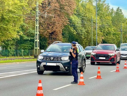 Zderzenie czterech samochodów przy ul. Kapelanka w Krakowie