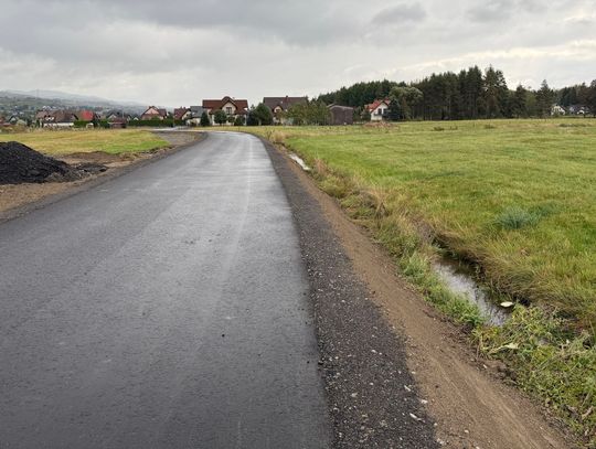 Nowa droga w Harklowej już gotowa!
