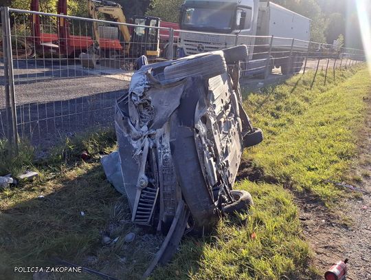 Poważny wypadek w Stasikówce. Zderzyły się trzy pojazdy