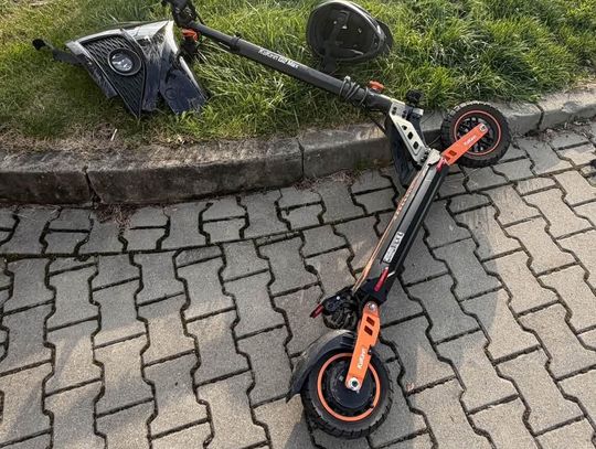 Potrącenie 15-latka na hulajnodze elektrycznej w Nowym Targu